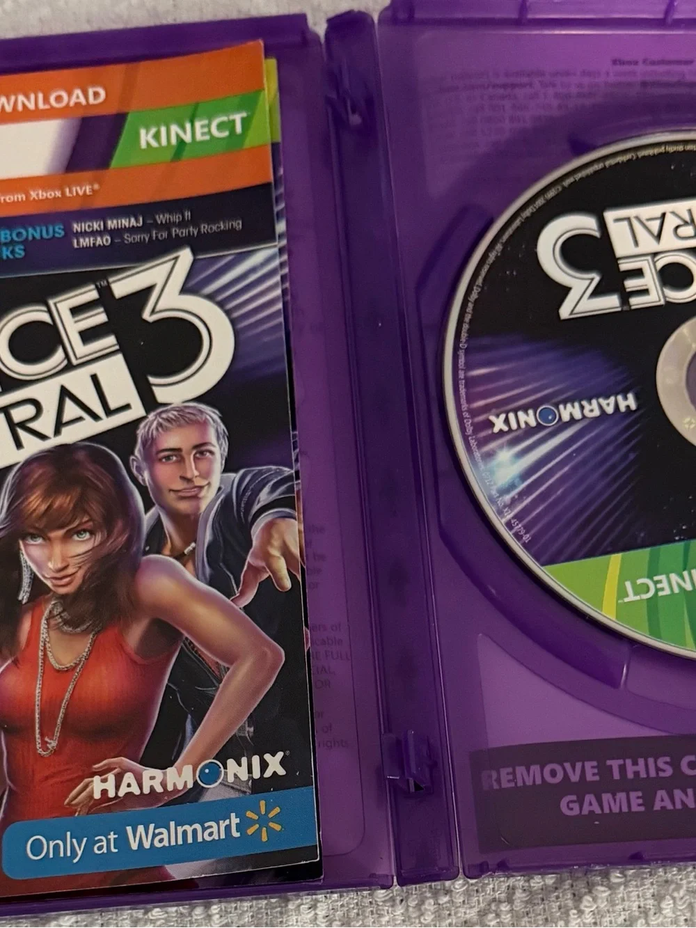Dance Central 3 Kinect Game - Purple